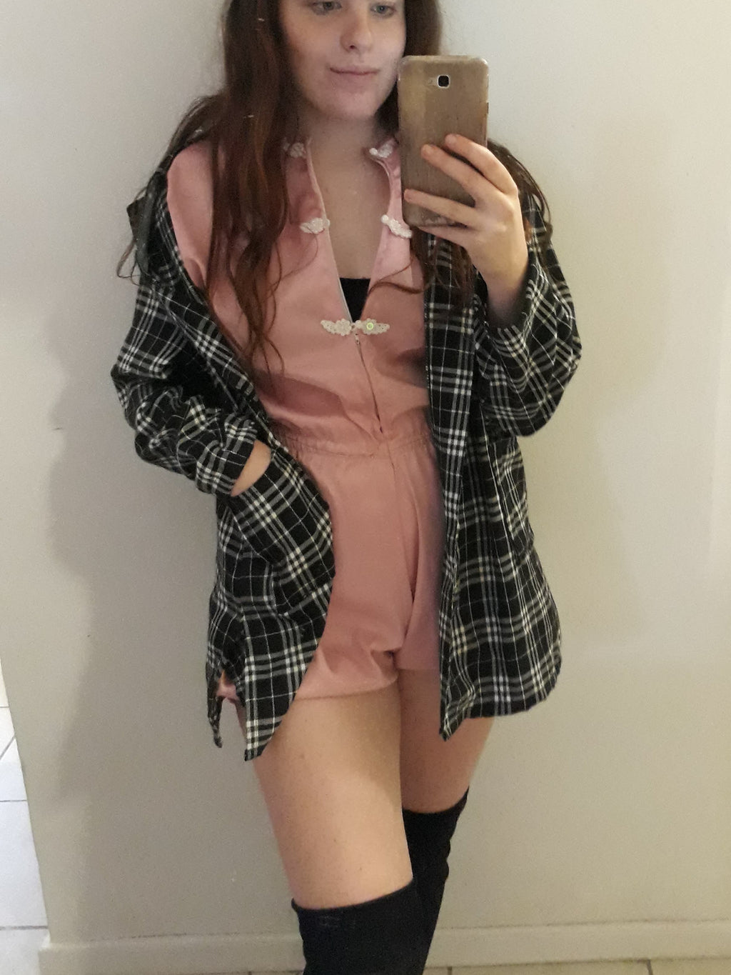 Sporty Satin Jumpsuit