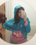 Boho Sari Hoody