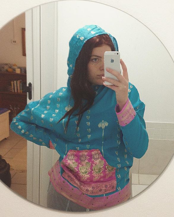 Boho Sari Hoody